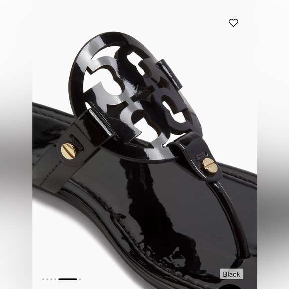 Tory Burch women
Miller Patent Leather Thong Sandals black SZ 8 preowned - Picture 5 of 16